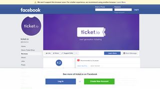 
                            12. ticket.io - Reviews | Facebook