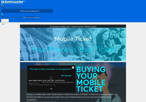 
                            6. Ticketmaster - Help - MobileTicket