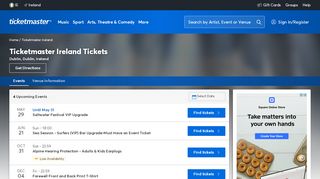 
                            4. Ticketmaster Ireland, Dublin | Events & Tickets | Map, Travel & Seating ...