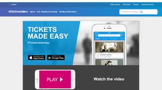 
                            3. Ticketmaster.ie - Ticketmaster App for iPhone