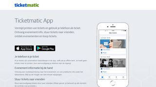 
                            3. Ticketmatic | App