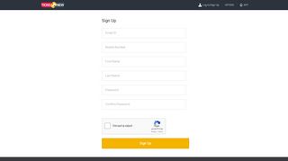 
                            5. TicketNew.com - User Registeration