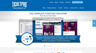 
                            13. Ticketpro Canada - The Complete Solution Ticketing!