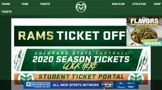 
                            10. Tickets - Colorado State University Athletics