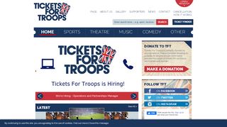 
                            2. Tickets for Troops: Home