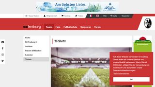 
                            1. Tickets | SC Freiburg