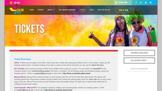 
                            3. Tickets – The Color Run™ – South Africa