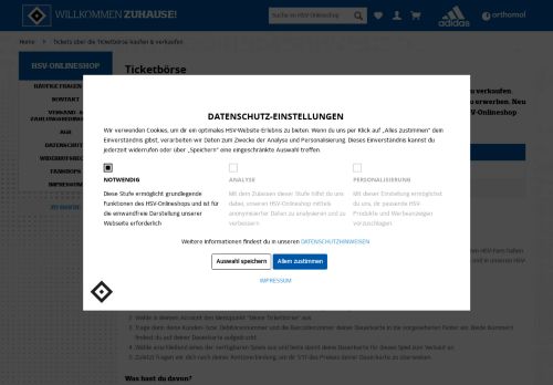 
                            3. Tickets über die Ticketbörse kaufen & verkaufen | HSV-Onlineshop