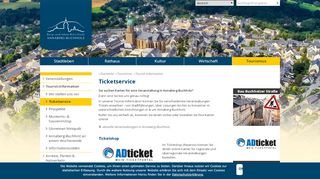 
                            13. Ticketservice - Tourismus - Große Kreisstadt Annaberg-Buchholz