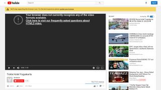 
                            8. Tickle Hotel Yogyakarta - YouTube