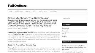 
                            13. Tickle My Phone-Review - FullOnBuzz