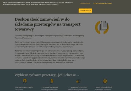 
                            4. TICONTRACT| Platforma przetargowa do zleceń transportowych