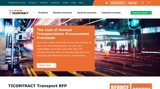 
                            13. TICONTRACT - Transport RFP Management and Cost Management