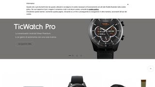 
                            3. TicWatch 2 S & E Sport Express Italia Smartwatch Android Wear
