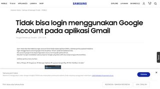 
                            4. Tidak bisa login menggunakan Google Account pada ... - Samsung