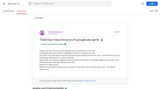 
                            7. Tidak bisa masuk ke account google play game - Google Product Forums