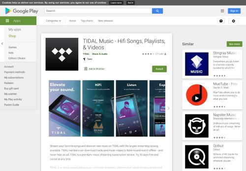 
                            12. TIDAL – Aplikacje w Google Play
