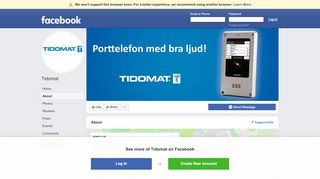 
                            13. Tidomat - About | Facebook