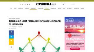 
                            12. Tiens akan Buat Platform Transaksi Elektronik di Indonesia - Republika