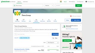 
                            13. Tiens Group Salaries | Glassdoor.co.in