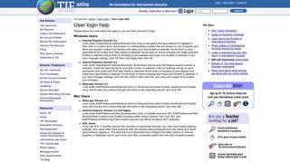 
                            8. Tieonline International Teaching Log In | Help Logging In