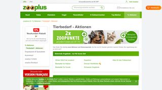 
                            13. Tierbedarf und Tierzubehör | zooplus.ch