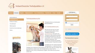
                            7. Tierheilpraktikersuche - Verband Deutscher Tierheilpraktiker e.V.