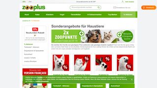 
                            12. Tierische Angebote für Mensch & Tier | zooplus.ch