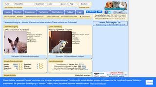 
                            2. Tiervermittlung.de - Hunde, Katzen und viele andere Tiere suchen ein ...