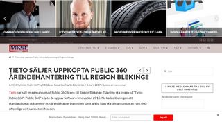 
                            7. Tieto säljer uppköpta Public 360 ärendehantering till Region Blekinge ...