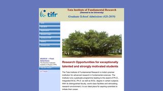
                            2. TIFR - Tata Institute of Fundamental Research