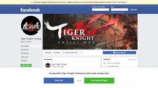 
                            12. Tiger Knight Türkiye - Ana Sayfa | Facebook