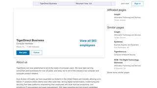 
                            11. TigerDirect Business | LinkedIn