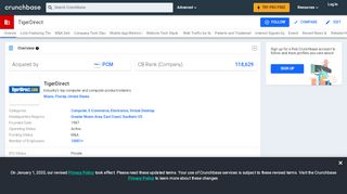 
                            13. TigerDirect | Crunchbase