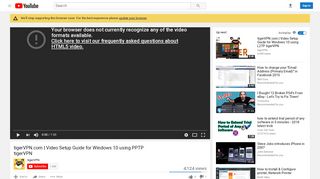 
                            4. tigerVPN.com | Video Setup Guide for Windows 10 using PPTP ...