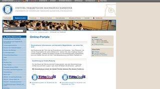 
                            12. TiHo Hannover - Studium: Onlineportale