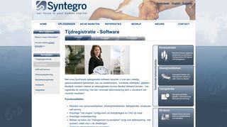 
                            3. Tijdregistratie - Software | Syntegro