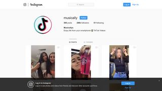 
                            3. Tik Tok's Videos (@musically) • Instagram photos and videos