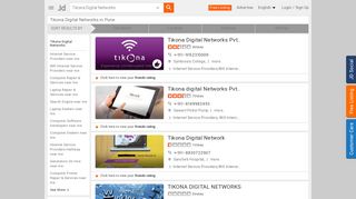 
                            8. Tikona Digital Networks in Pune - Justdial