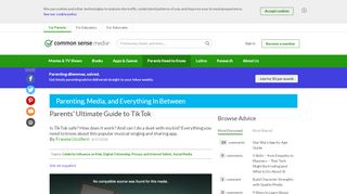 
                            13. TikTok | Common Sense Media