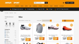 
                            12. Tilbud på Nike → Spar mellem 20-70% på Nike sko & tøj - Outlet Sport