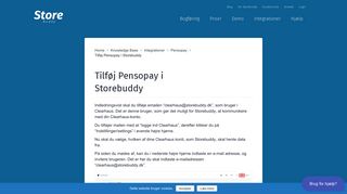 
                            4. Tilføj Pensopay i Storebuddy - Storebuddy