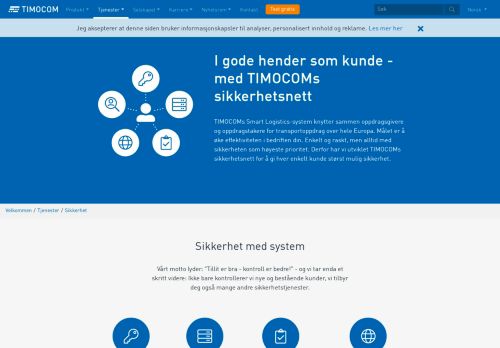 
                            1. Tilgangssoftware | Sikkerhet | Fraktbørsen – TIMOCOM