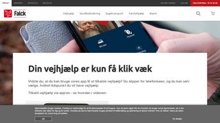 
                            10. Tilkald vejhjælp uden om telefonkøen | Falcks App til smartphones