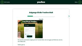 
                            3. Tilknyt mail til dit YouSee Login - YouSee Kundeservice