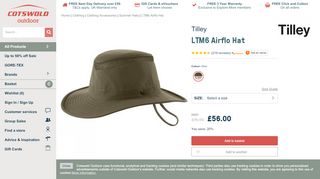 
                            13. Tilley LTM6 Airflo Hat | Order From The Experts | Cotswold Outdoor