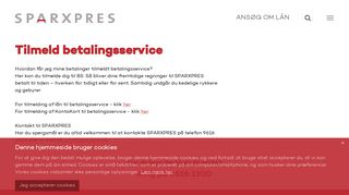 
                            4. Tilmeld betalingsservice | SPARXPRES