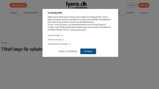 
                            12. Tiltalt læge får opbakning fra 2000 kollegaer | Svendborg | fyens.dk