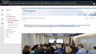 
                            2. TIM Academy | Gruppo TIM - Telecom Italia