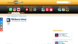 
                            9. TIM Banca Virtual por Tim Celular S/A. - FormidApps